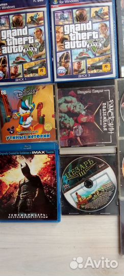 Компьютерные игры на дисках 15 штук