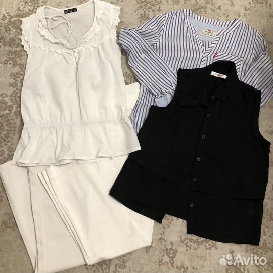 Летние женские вещи пакетом, XS-S