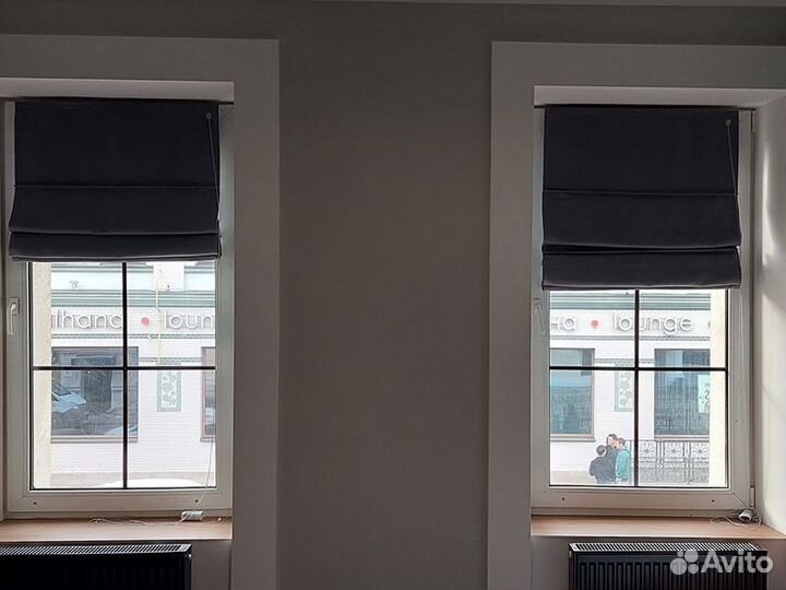 Римские шторы на кухню