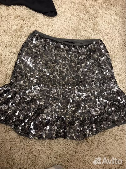 Новогодний образ Юбка и топ Zara 40-42