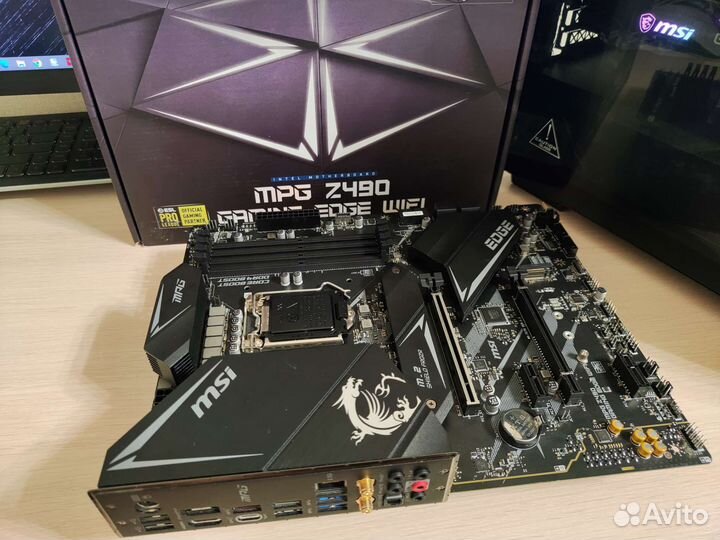 Комплект Msi MPG Z490 edge wifi+ i5 11400f