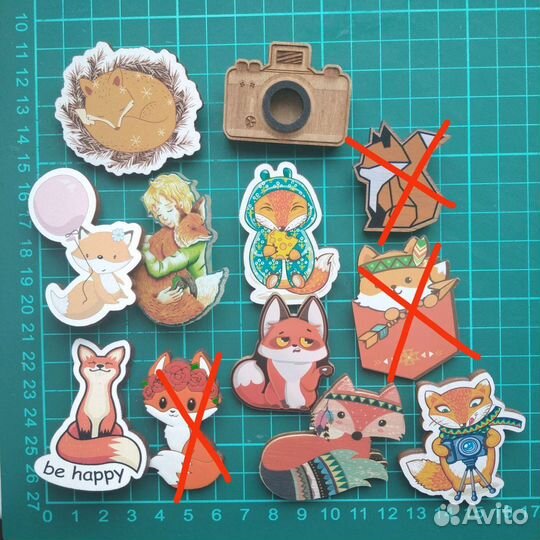 Деревянные значки