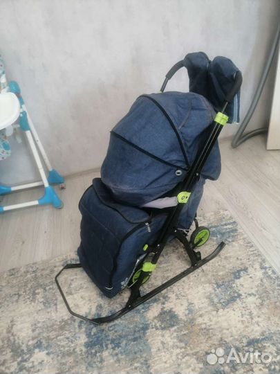 Коляска санки