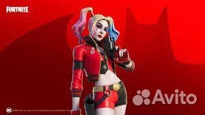 Fornite Код на скин Харли Квин/Harley Quinn