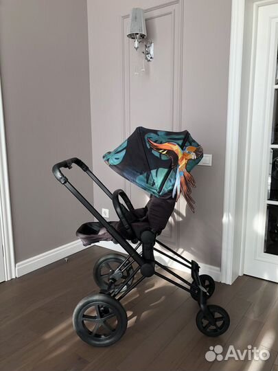 Коляска cybex priam 3 в 1 birds of paradise