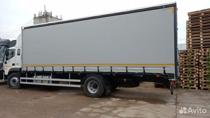 Тентованный грузовик 57 м³ Автомеханический завод на Foton M 18, 2024