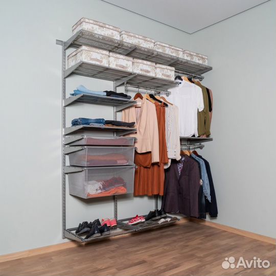 Гардеробная система Gardie для одежды и обуви