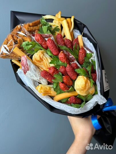 Мужские букеты съедобные