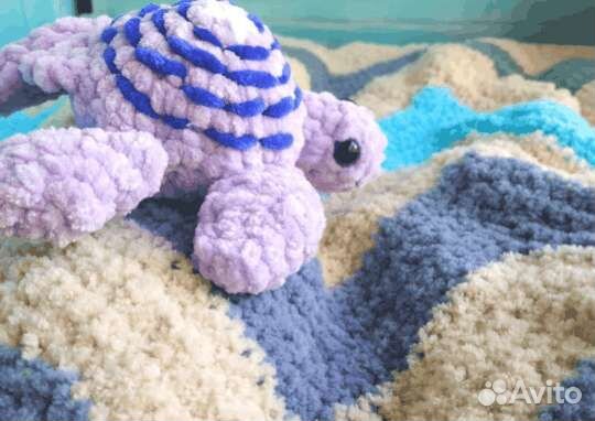 Плед ручной работы