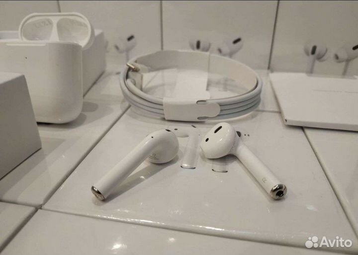 Airpods 2 +гарантия +отзывы