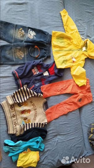 Пакет вещей на мальчика 2-3 года