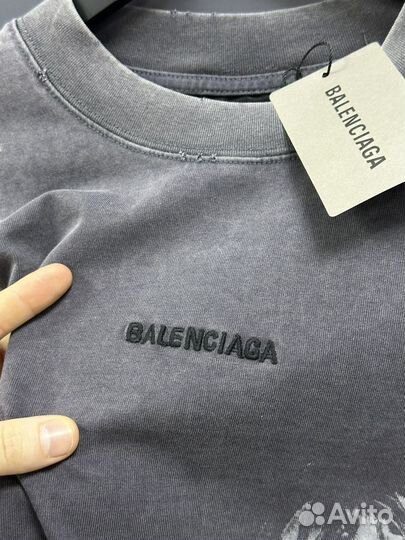 Лонгслив balenciaga oversize (новинка)