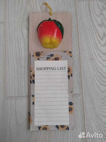 Блокнот для списка покупок