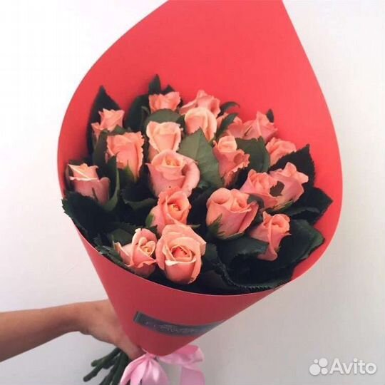 Цветы розы букет