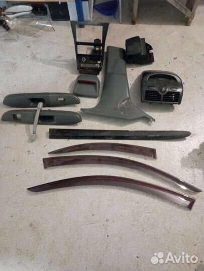 Пластик ниссан альмера классик