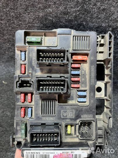 Блок предохранителей Peugeot 206