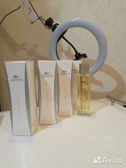 Духи lacoste женские