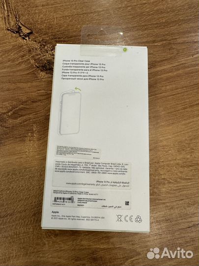 Чехол оригинал Apple iPhone 13 Pro Clear Case Mag