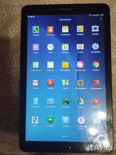 Планшет samsung galaxy tab Е