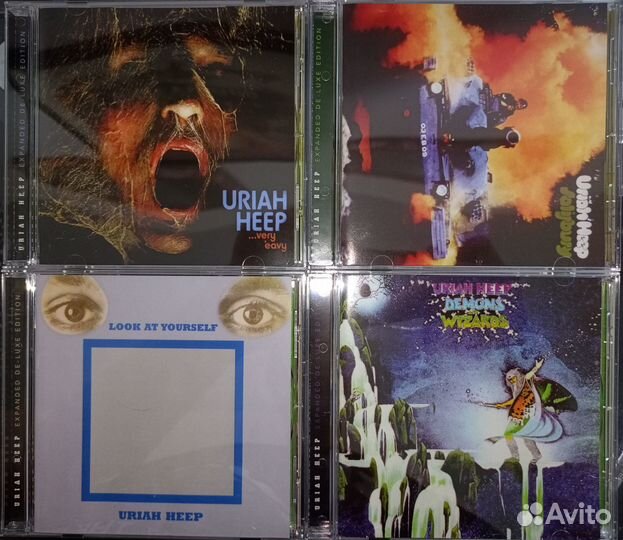 Uriah Heep, CD, Сд диски