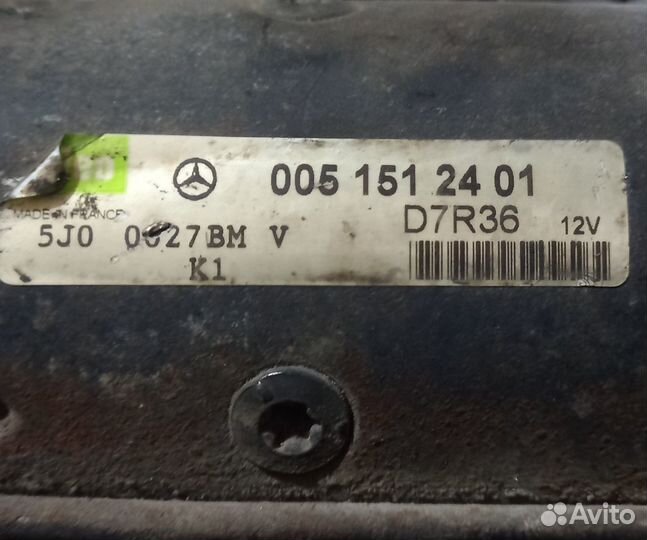 Стартер Mercedes