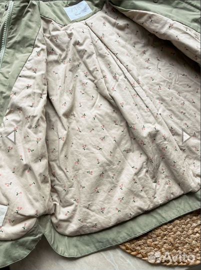 Куртка парка для девочки zara