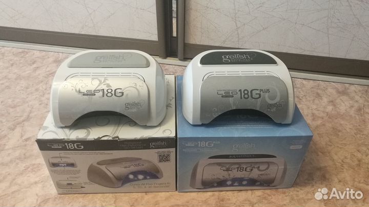 LED лампа для маникюра для гель-лака Gelish 18G