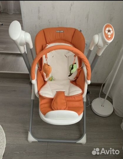 Стульчик для кормления качели Babyton 2 в 1 TY838