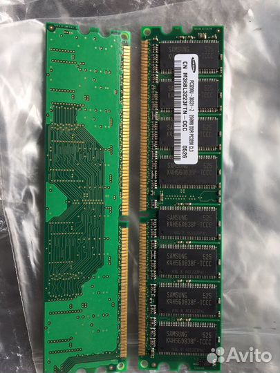 Оперативная память ddr2 и ddr1 Samaung