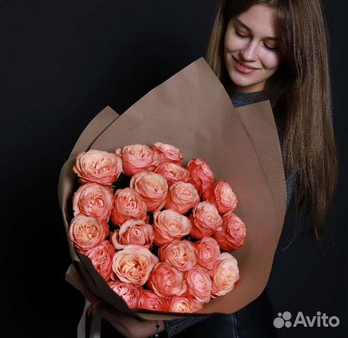 Букет из 25 роз, доставка