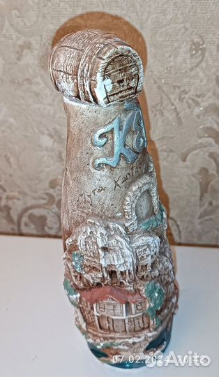 Бутылка ваза керамика