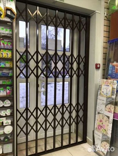 Решетки Раздвижные Антивандальные