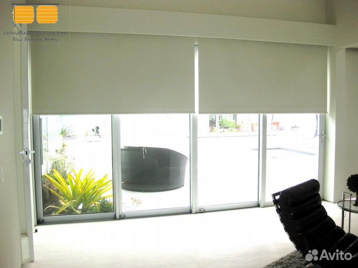 Жалюзи рулонные шторы блэкаут