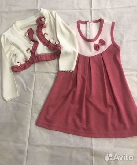 Детская одежда для девочек 80 86 пакетом