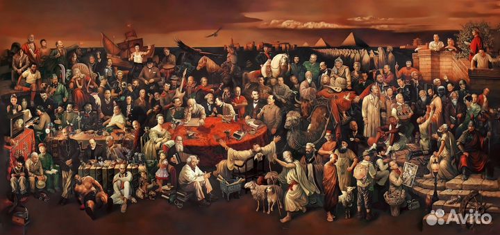 Картины 140х65 срк0884