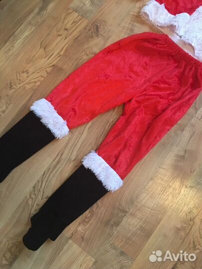Прокат Костюм санты 4-6 лет