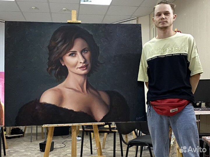Портрет, картины маслом на заказ