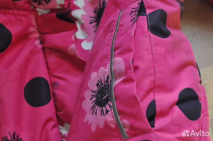 Зимний костюм Lenne,р-р 98+шапка-шлем со стразами