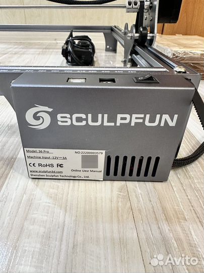 Лазерный гравер sculpfun 6s pro