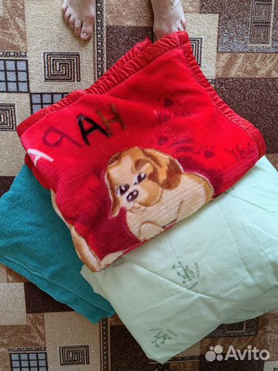 Одеяла и пледы детские