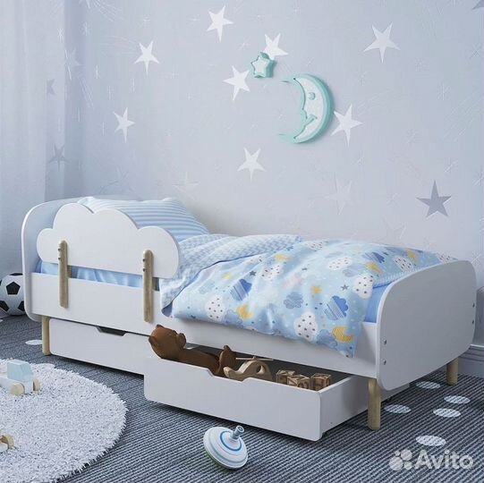 Детская мягкая кроватка