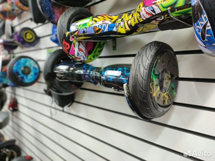 Гироскутер 10,5 дюйм colorful lightning