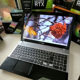 Ноутбук Acer i7/ssd/новый аккум/опера 8