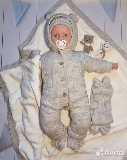 Конверт плед на выписку