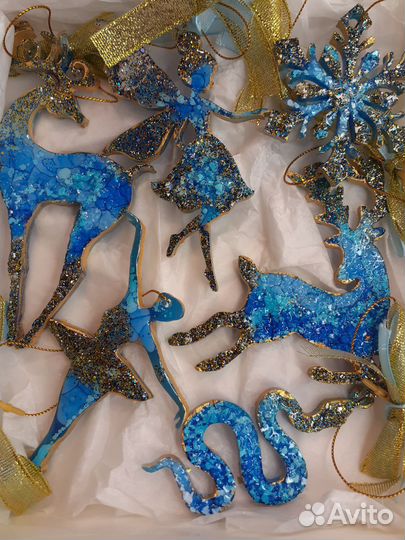 Новогодний набор игрушек