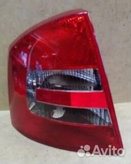 Фонарь задний левый Skoda Octavia универсал 2004