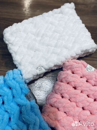 Плед детский плюшевый