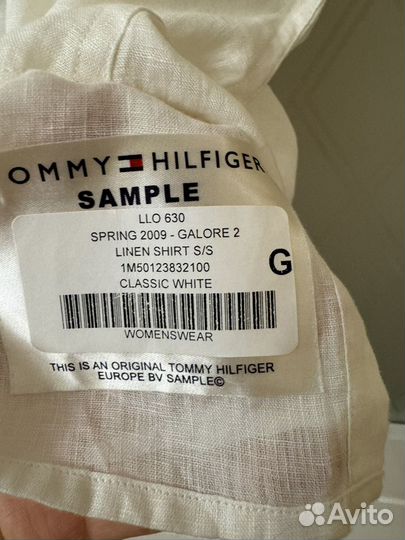 Tommy hilfiger рубашка новая