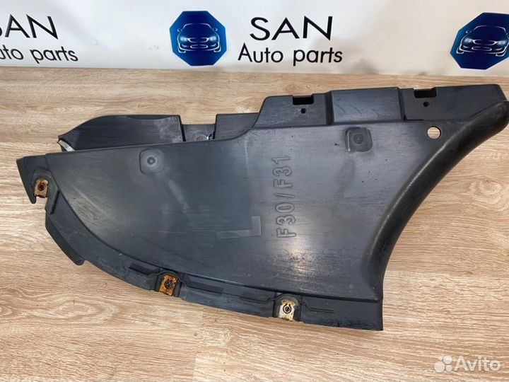 Защита днища кузова задняя левая Bmw 3 F30 N20B20