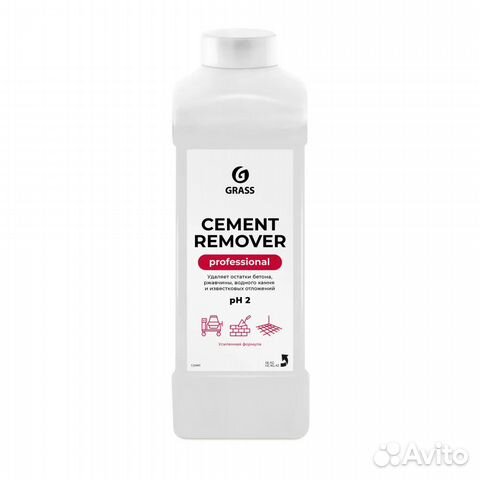 Средство для уборки после ремонта grass Cement, 1л